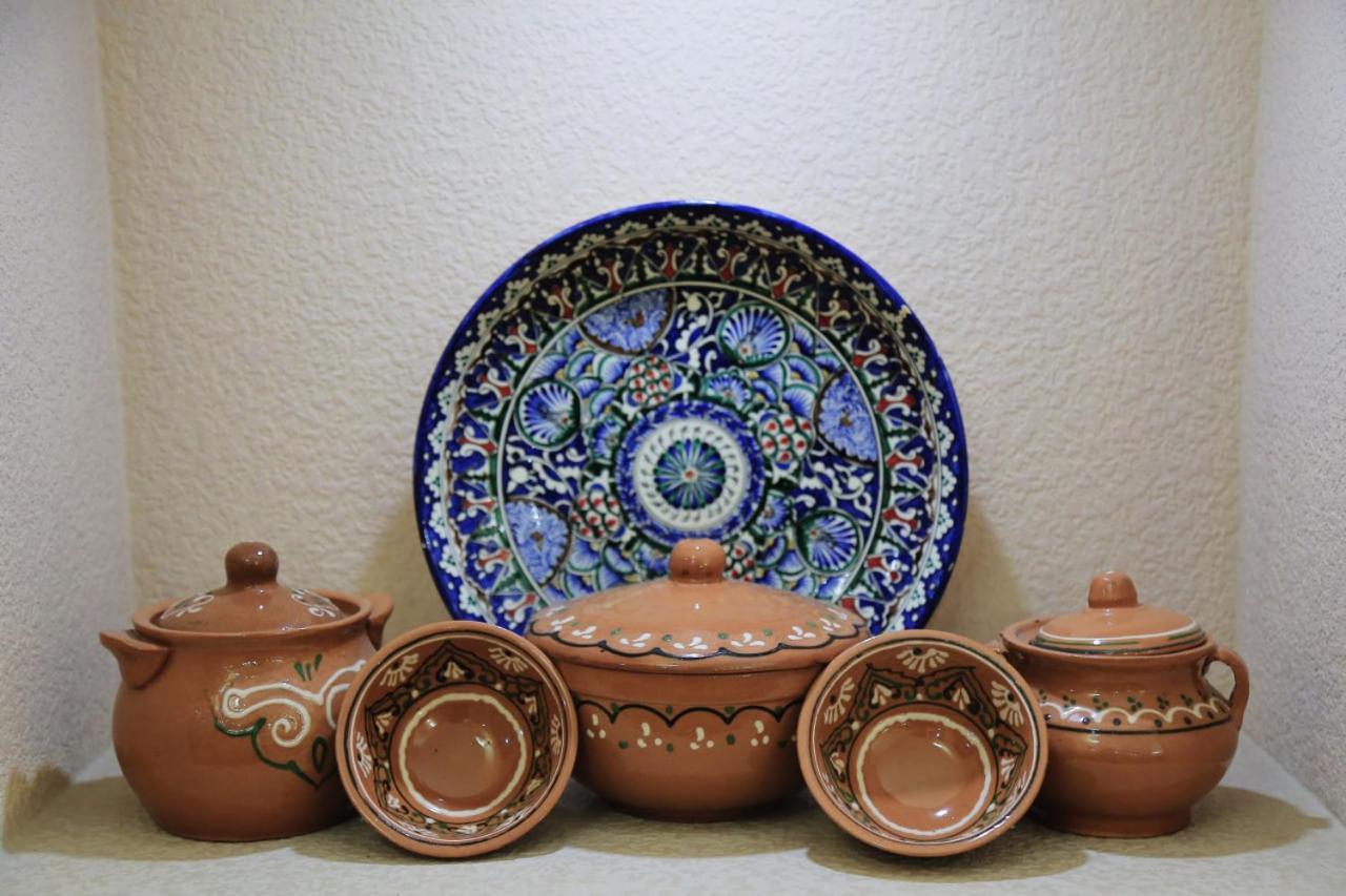 Karavansaray Khurjin Old Bukhara Eksteriør bilde